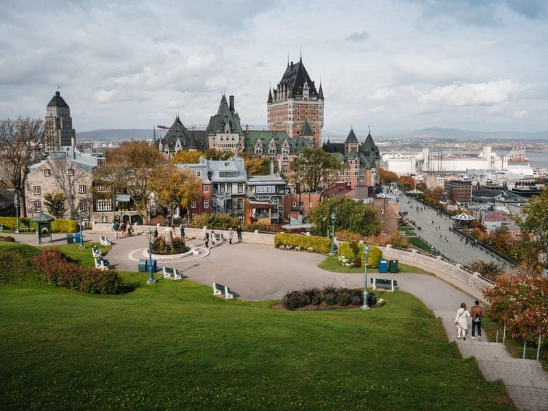 Le Château Frontenac et le Vieux-Québec